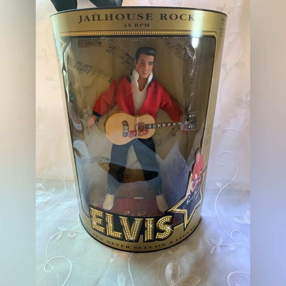 1993 Vintage Elvis Jailhouse Rock Collector’s  Edition Doll NIB